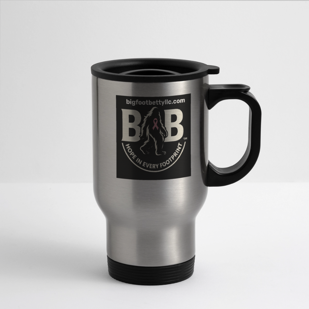 Travel Mug - 2026 BFB B&W - silver