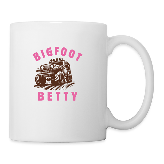 Coffee/Tea Mug - BFB Jeep - white