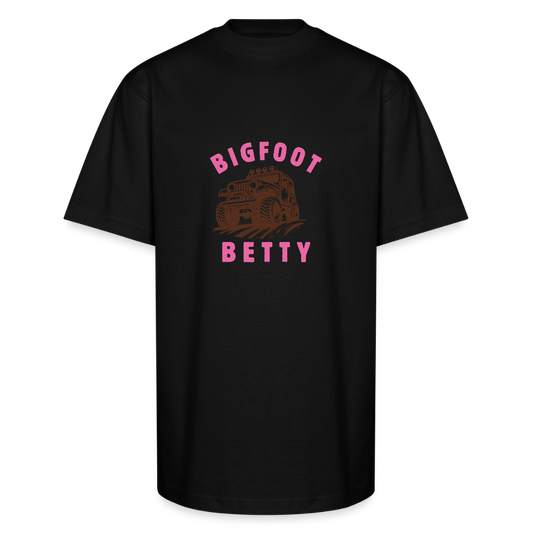 Unisex Oversized Heavyweight T-Shirt - BFB Jeep - black