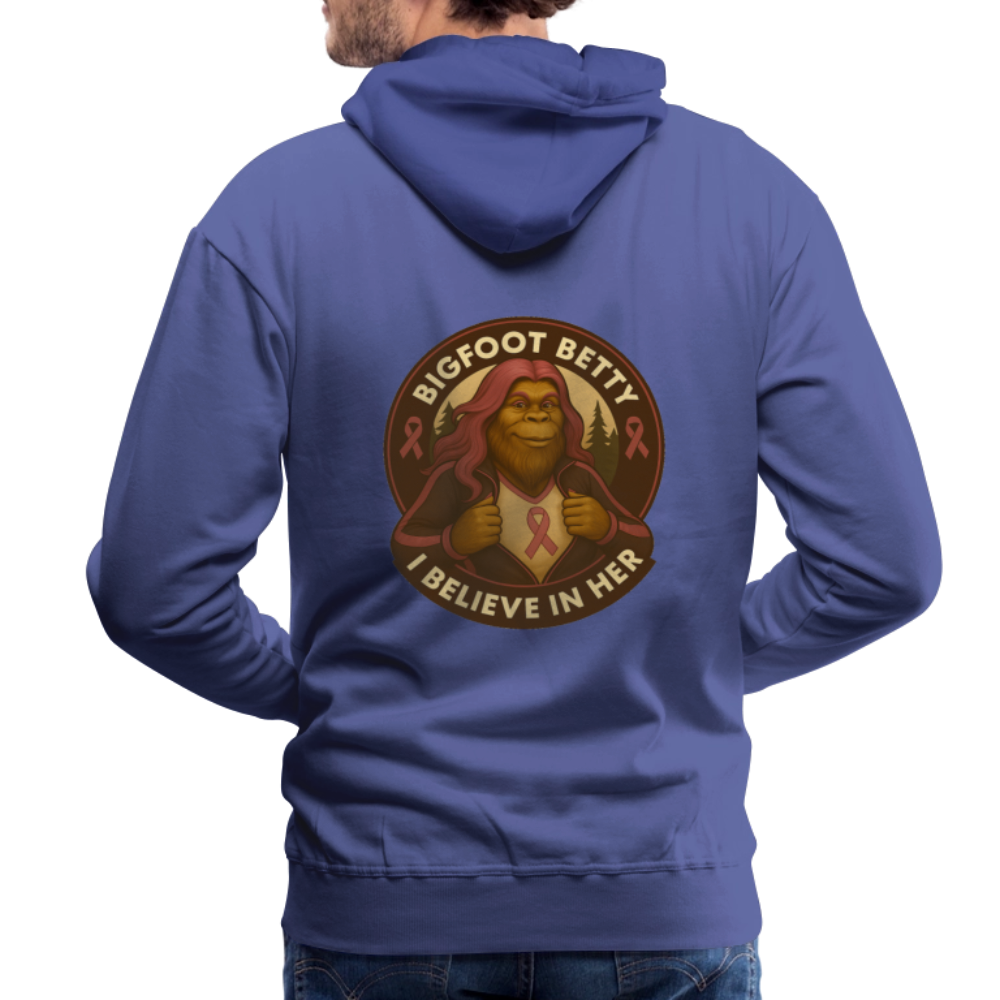 Men’s Premium Hoodie - I Believe In Her (F/B) (RETRO) - royal blue