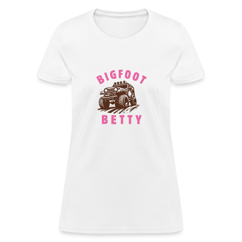 Women's T-Shirt - BFB Jeep - white