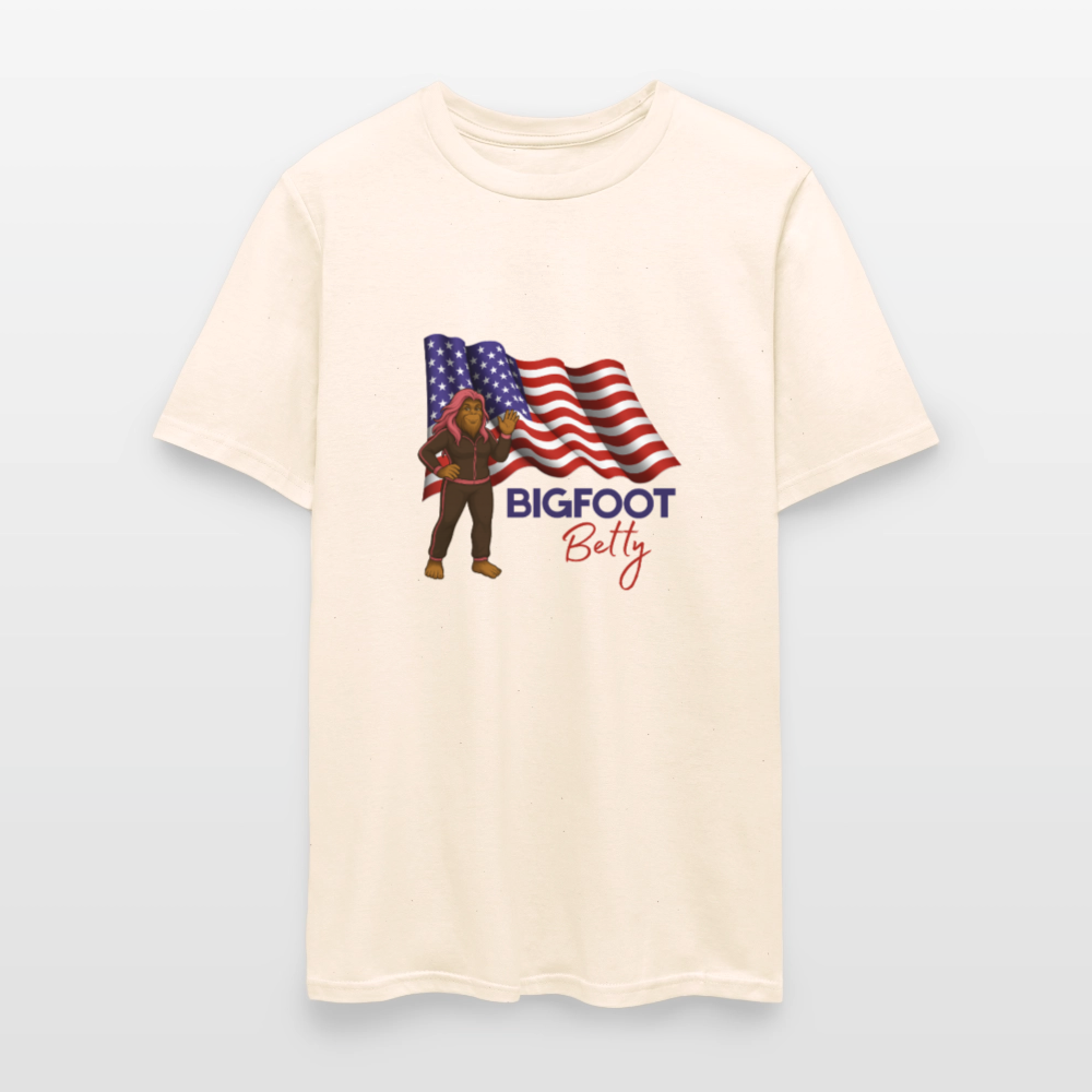 BFB July 4 -Waving Flag Unisex Classic T-Shirt - natural
