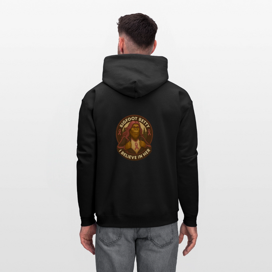 Men's Hoodie - I Believe In Her (RETRO) - black