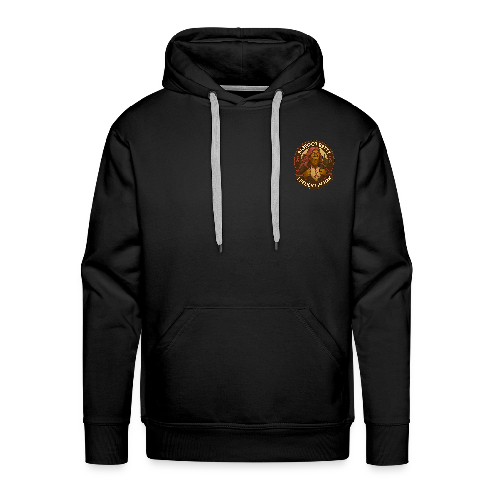 Men’s Premium Hoodie - Where Myth Meets Mission (F/B) (RETRO) - black