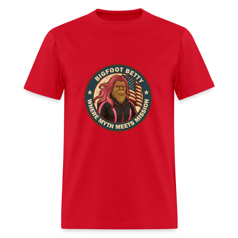 BFB July 4 - Badge Unisex Classic T-Shirt - red