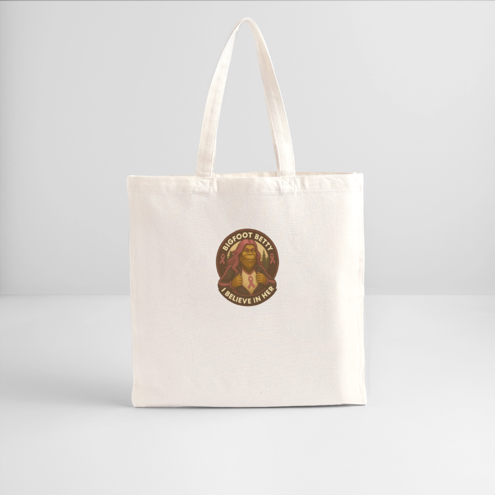 Recycled Tote Bag - I Believe In Her (RETRO) - natural