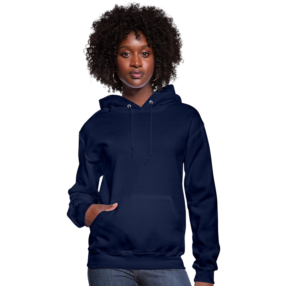 Women's Hoodie - Where Myth Meets Mission (RETRO) - navy