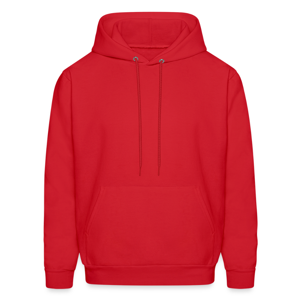 Men's Hoodie - Where Myth Meets Mission (RETRO) - red