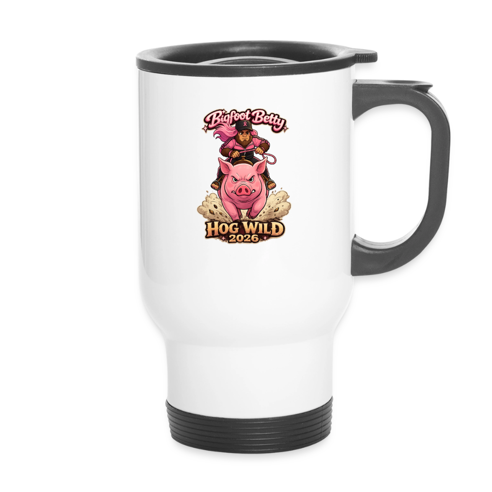 Travel Mug - Hog Wild 2026 - white