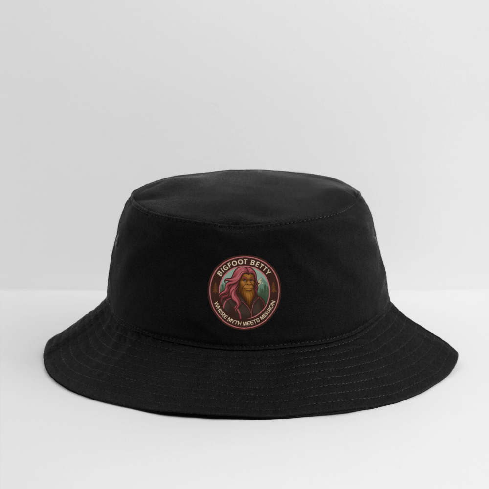 Bucket Hat - Where Myth Meets Mission (RETRO) - black