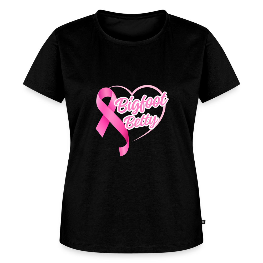Women’s Premium T-Shirt - BFB Pink Ribbon - black