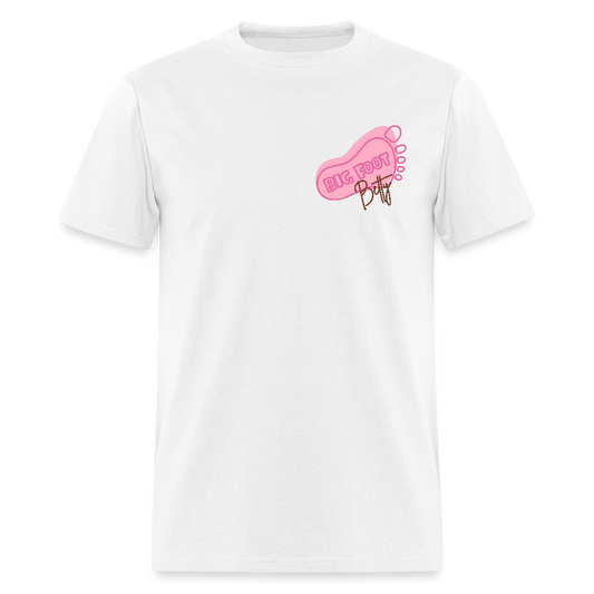Unisex Classic T-Shirt - BFB FootPrint - white