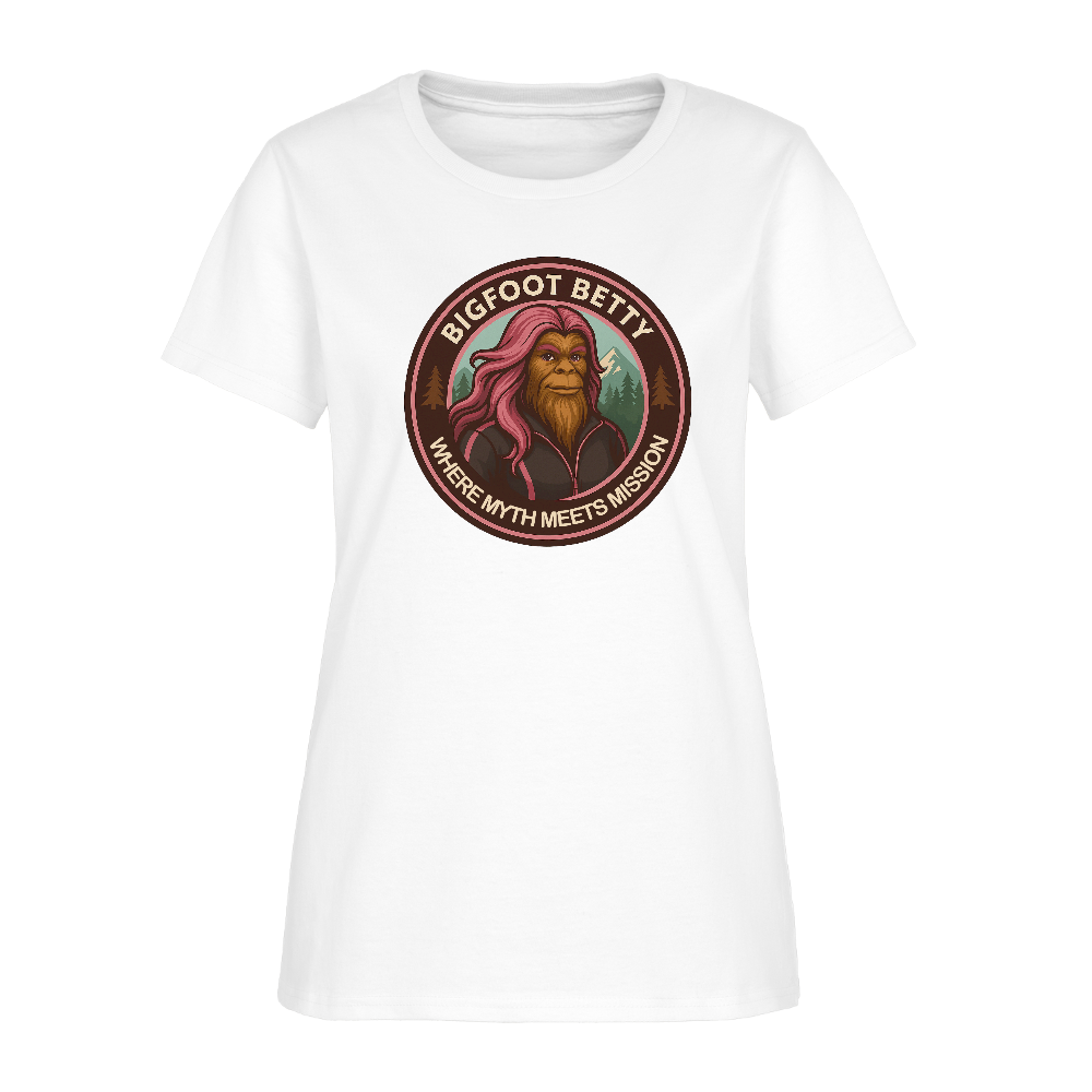 Women's T-Shirt - Where Myth Meets Mission (RETRO) - white