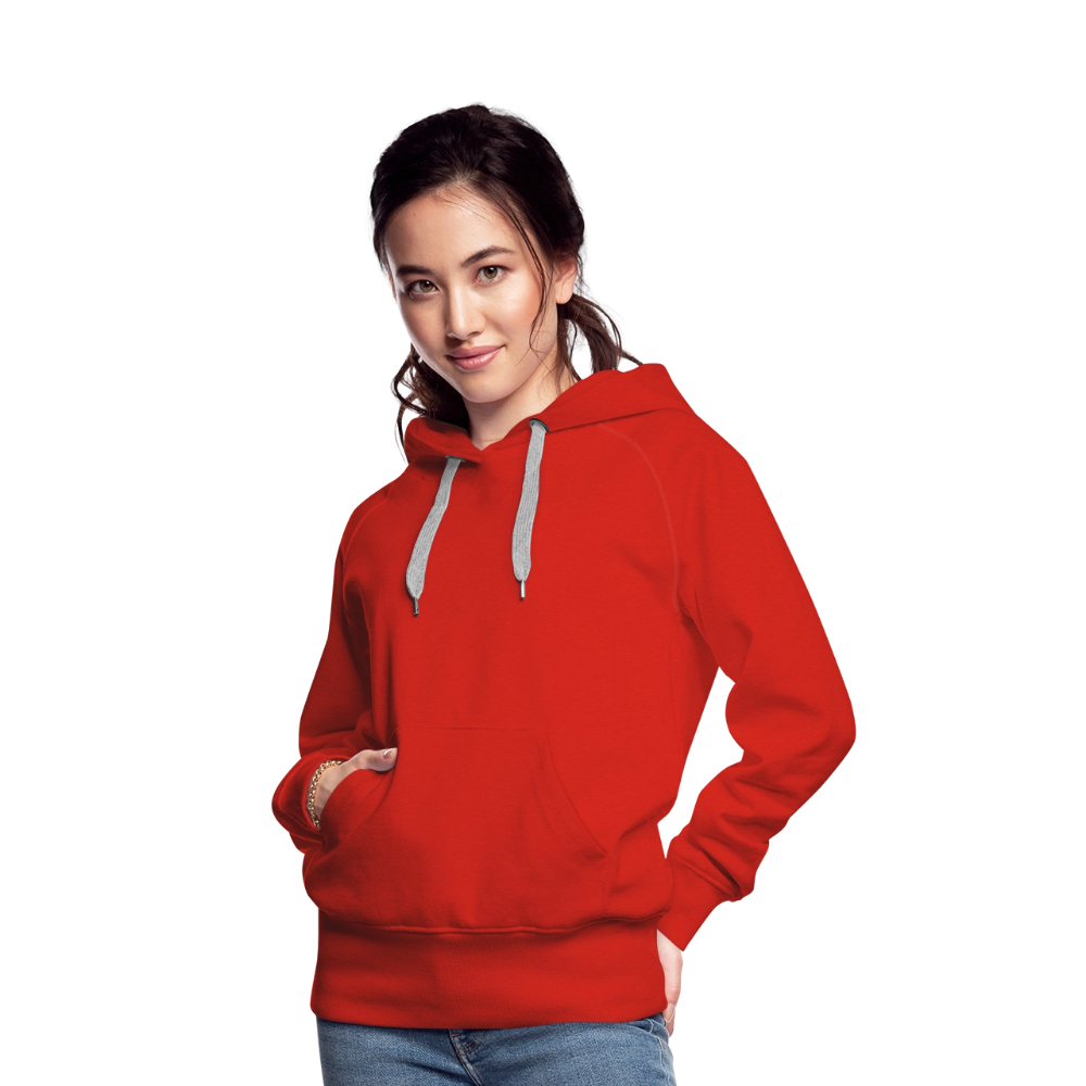 Women’s Premium Hoodie - I Believe In Her (RETRO) - red