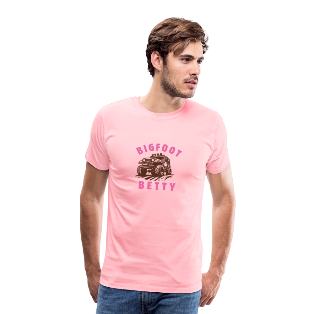 Men's Premium T-Shirt - BFB Jeep - pink