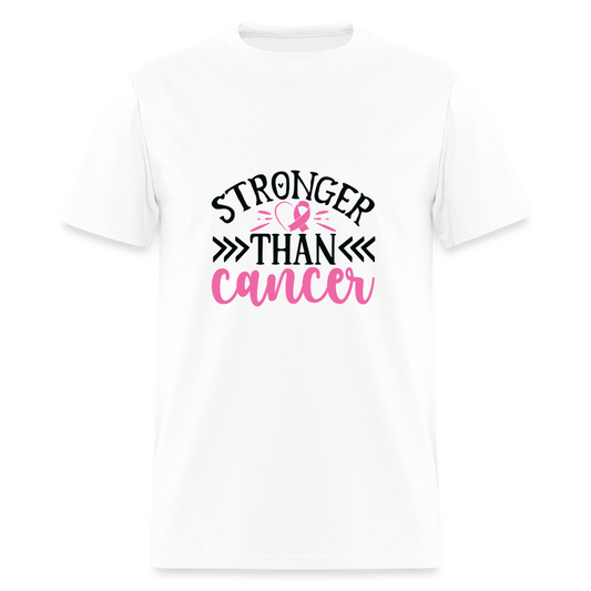 Stronger Than Cancer TShirt - white