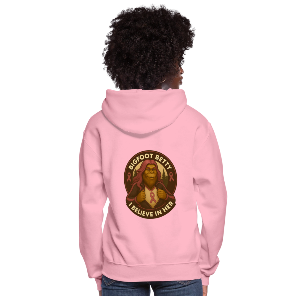 Women's Hoodie - I Believe In Her (RETRO) - classic pink