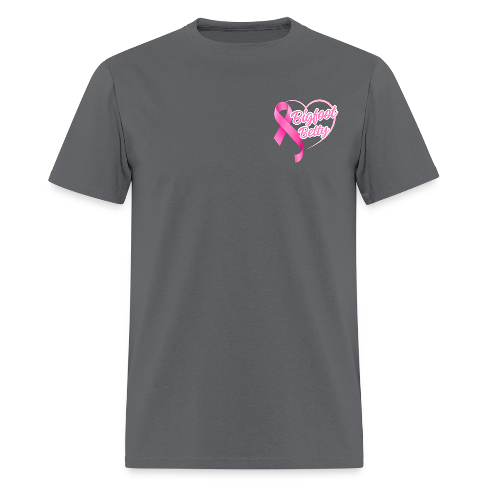Unisex Classic T-Shirt - BFB Pink Ribbon - charcoal