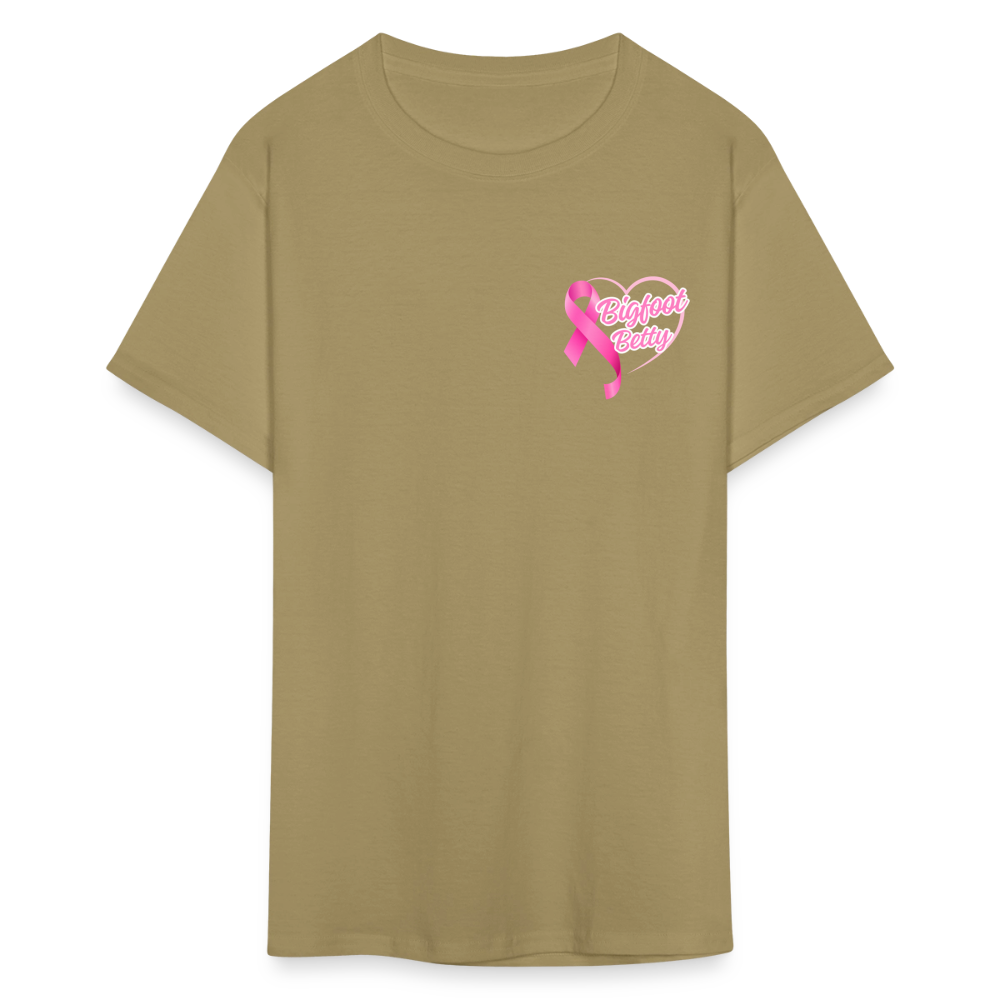 Unisex Classic T-Shirt - BFB Pink Ribbon - khaki