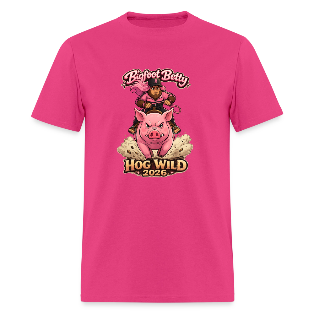 Unisex Classic T-Shirt - BFB Hog Wild - HOG - fuchsia