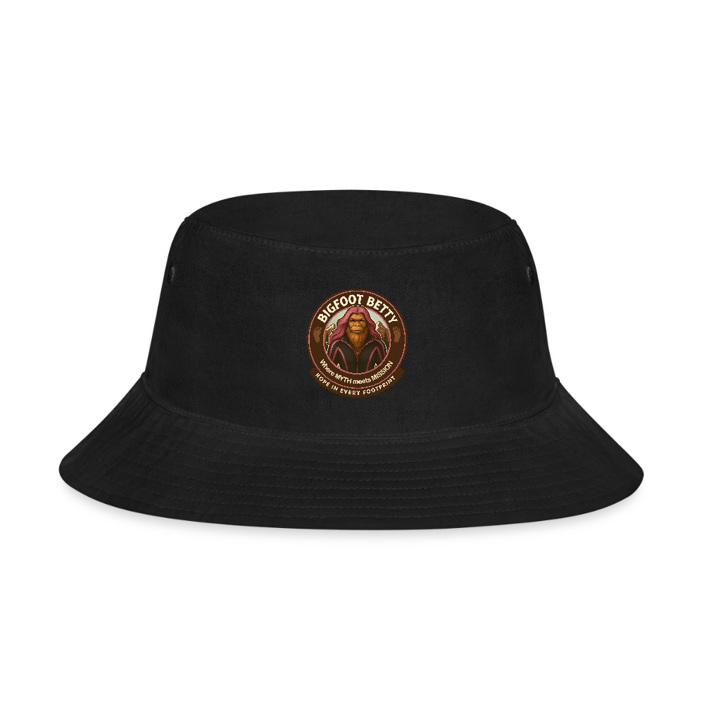 Bucket Hat - Hope in Every Footprint (RETRO) - black