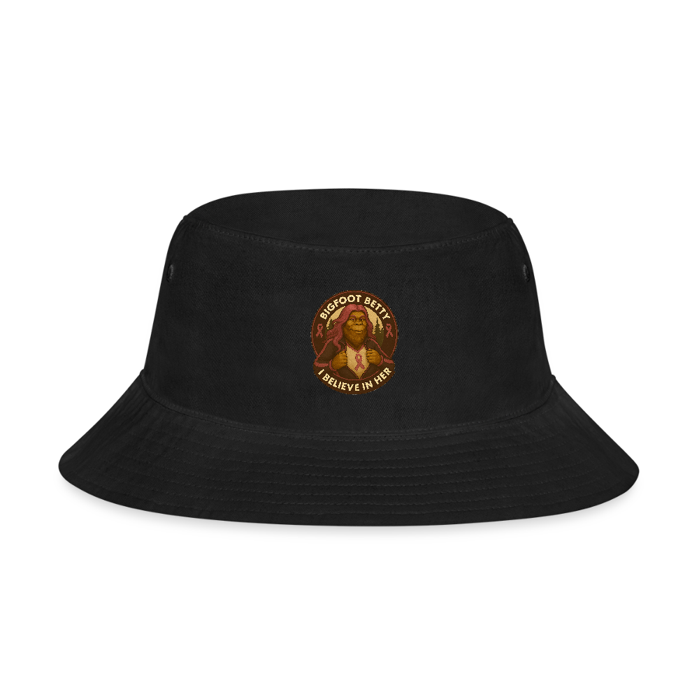 Bucket Hat - I Believe In Her (RETRO) - black