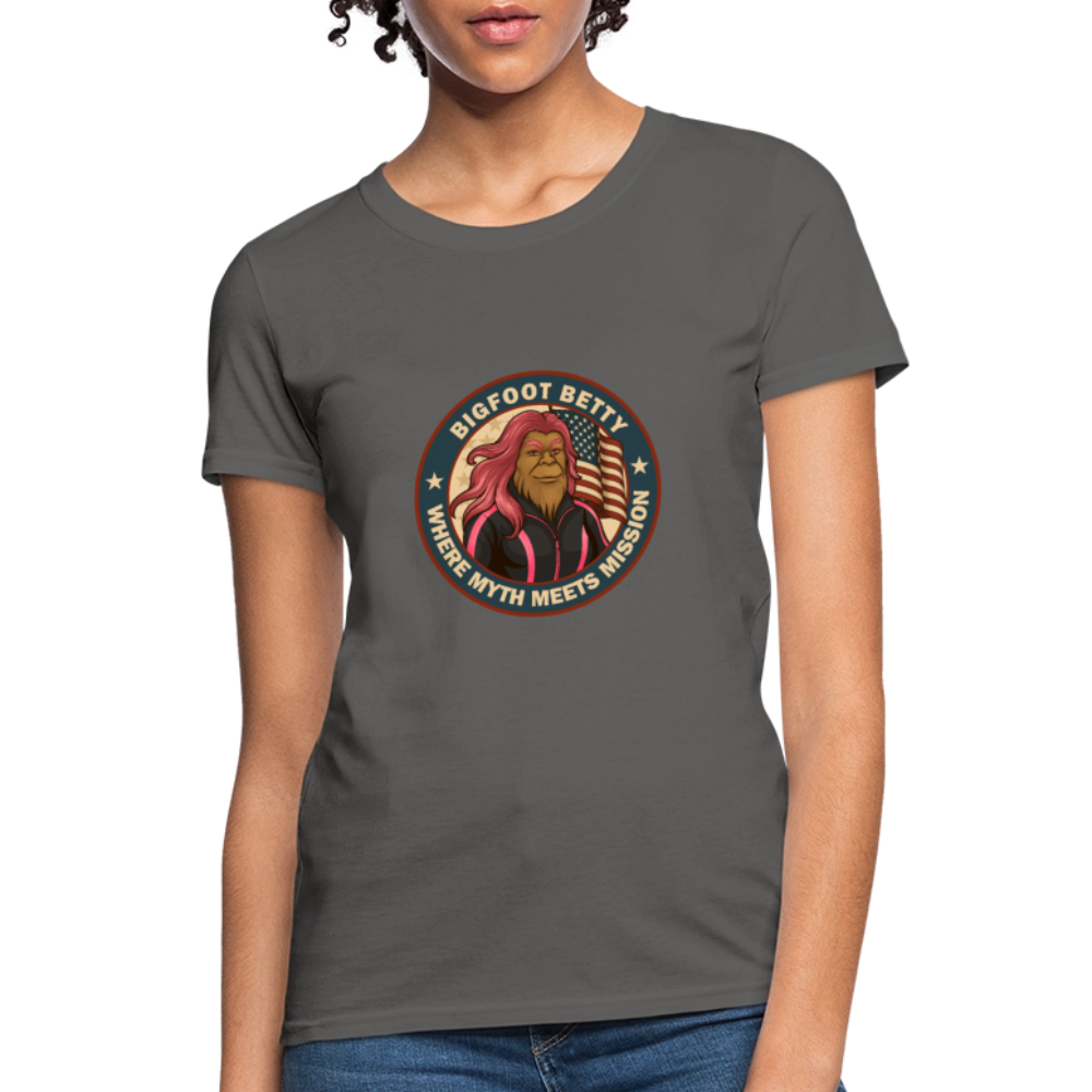 BFB July 4 - Badge Women's T-Shirt - charcoal