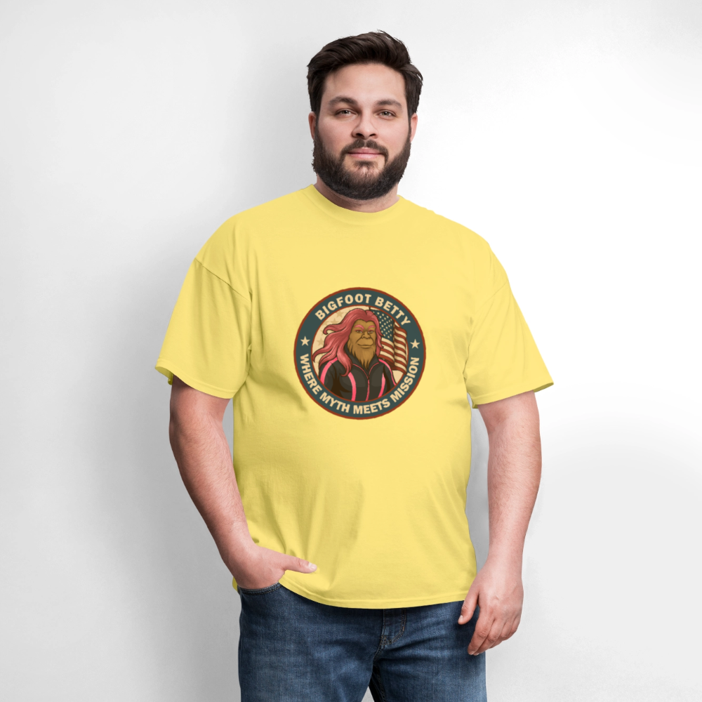 BFB July 4 - Badge Unisex Classic T-Shirt - cornsilk