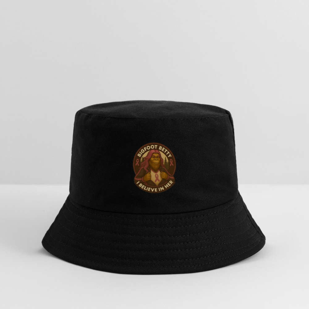 Kid's Bucket Hat - I Believe In Her (RETRO) - black
