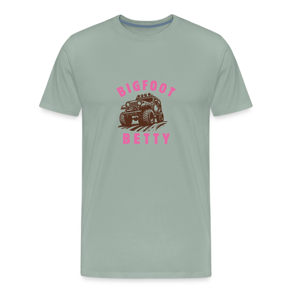 Men's Premium T-Shirt - BFB Jeep - steel green