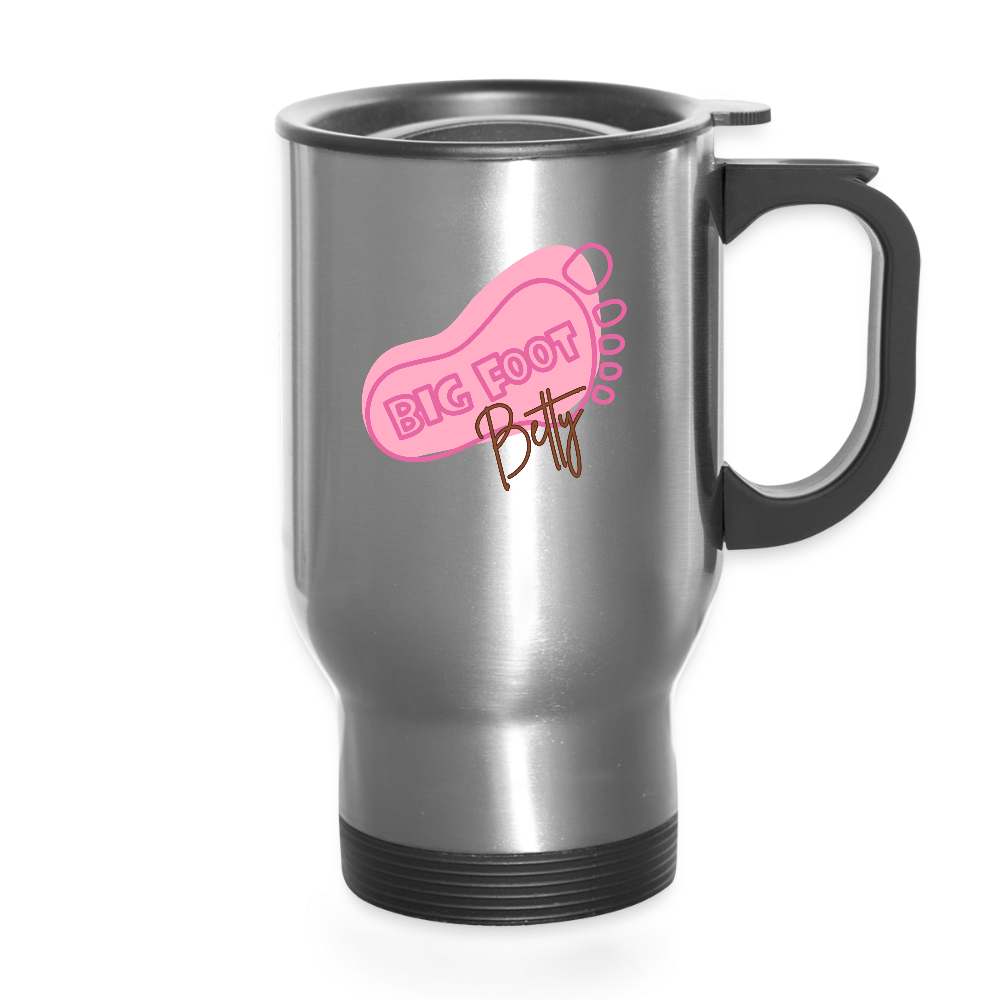Travel Mug - BFB FootPrint - silver