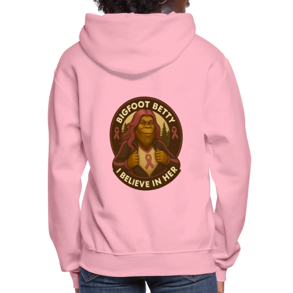 Women's Hoodie - I Believe In Her (RETRO) - classic pink