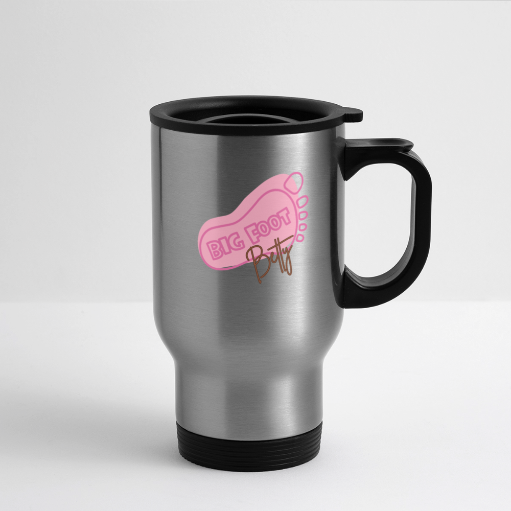 Travel Mug - BFB FootPrint - silver