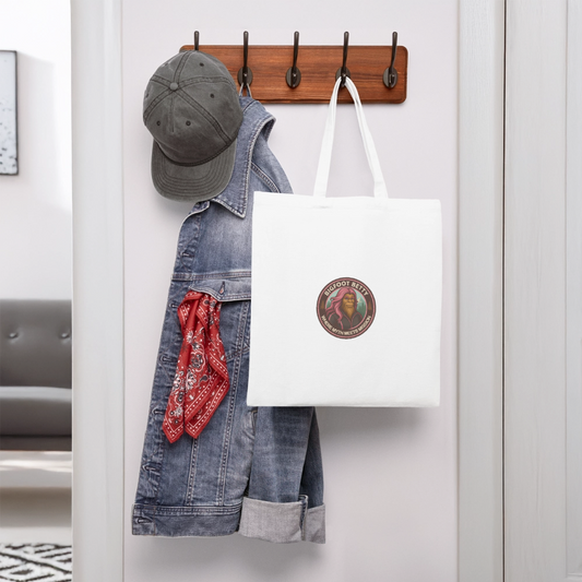 Recycled Tote Bag - Where Myth Meets Mission (RETRO) - white