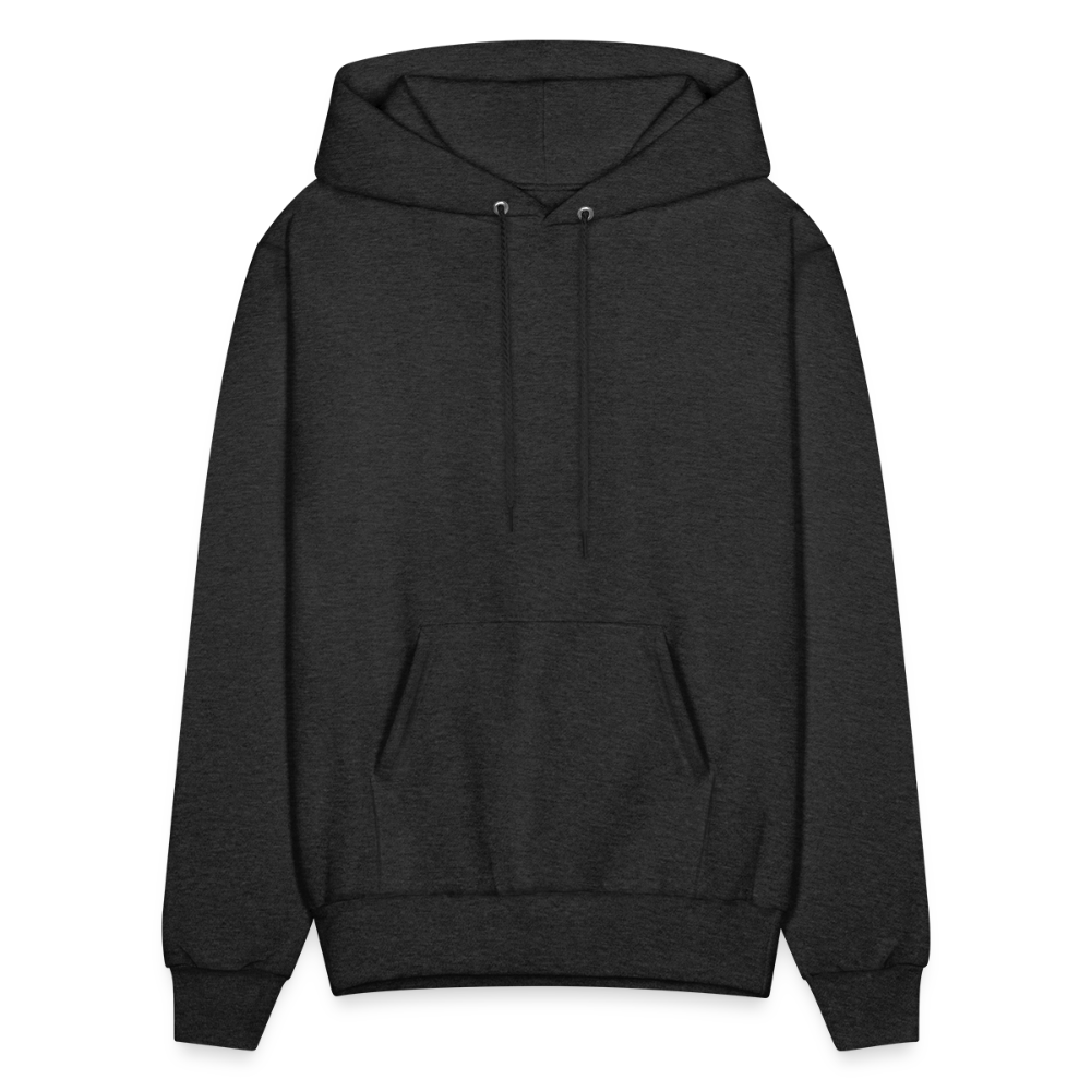 Men's Hoodie - Where Myth Meets Mission (RETRO) - charcoal grey