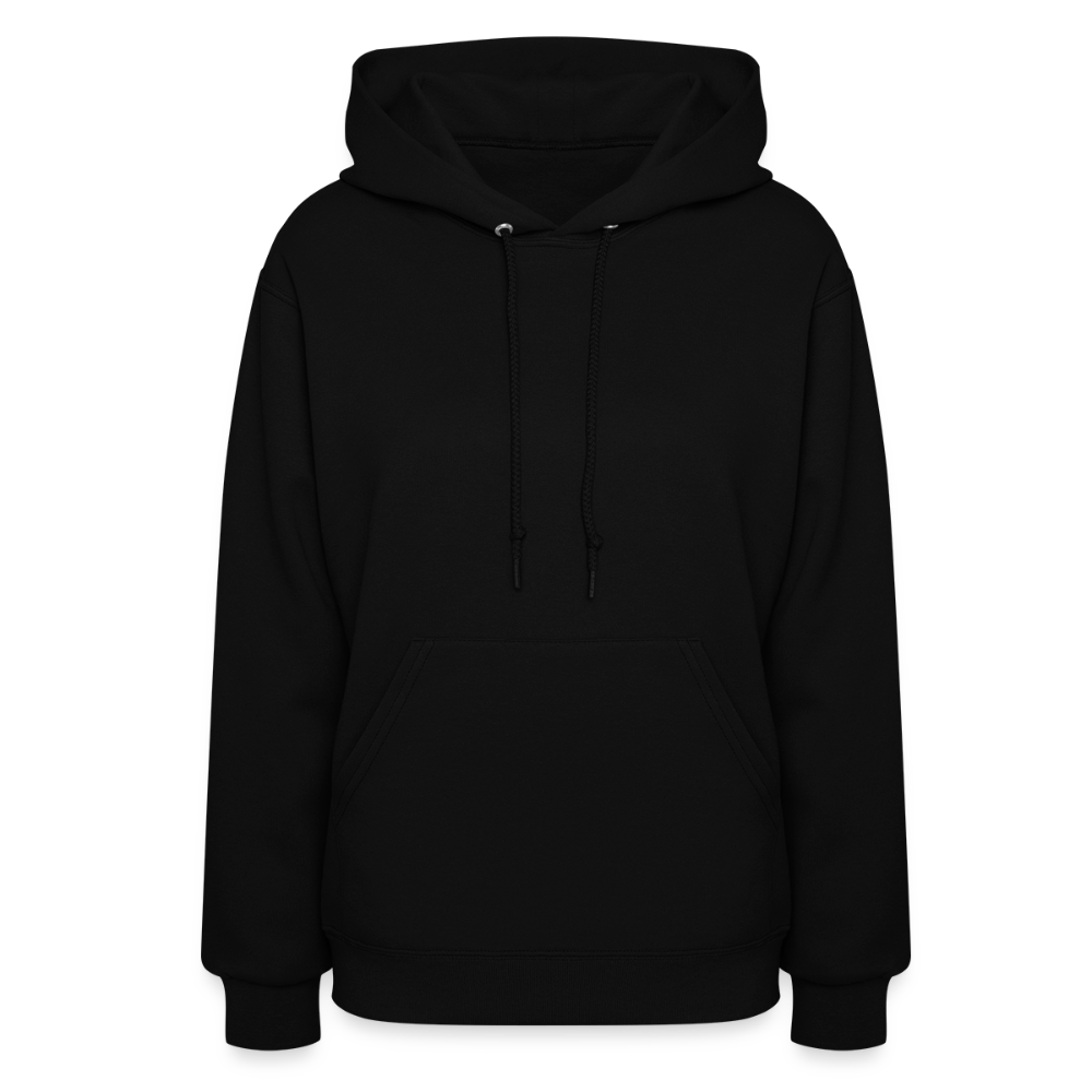 Women's Hoodie - Where Myth Meets Mission (RETRO) - black