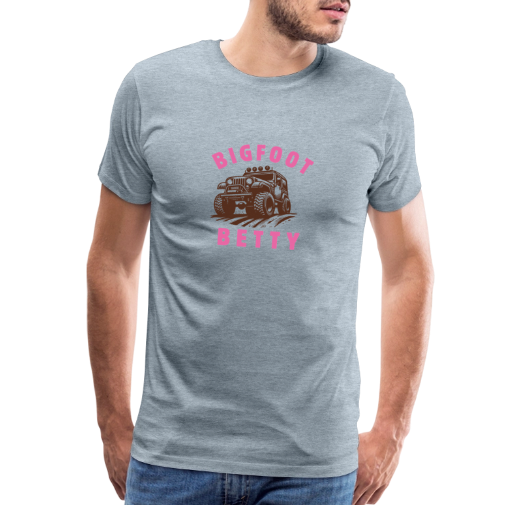 Men's Premium T-Shirt - BFB Jeep - heather ice blue