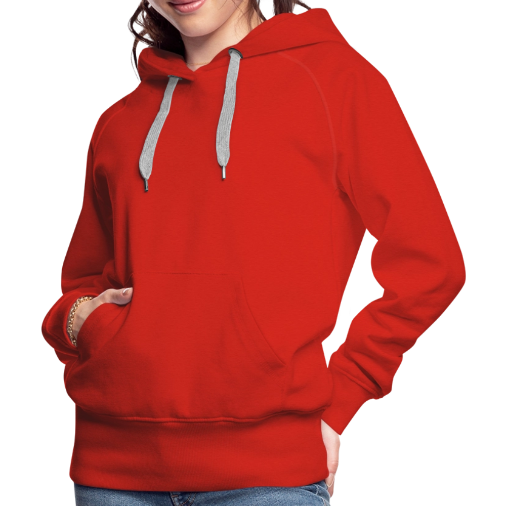 Women’s Premium Hoodie - I Believe In Her (RETRO) - red