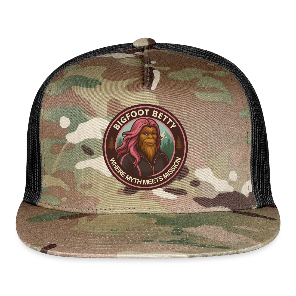 Trucker Hat - Where Myth Meets Mission (RETRO) - MultiCam\black