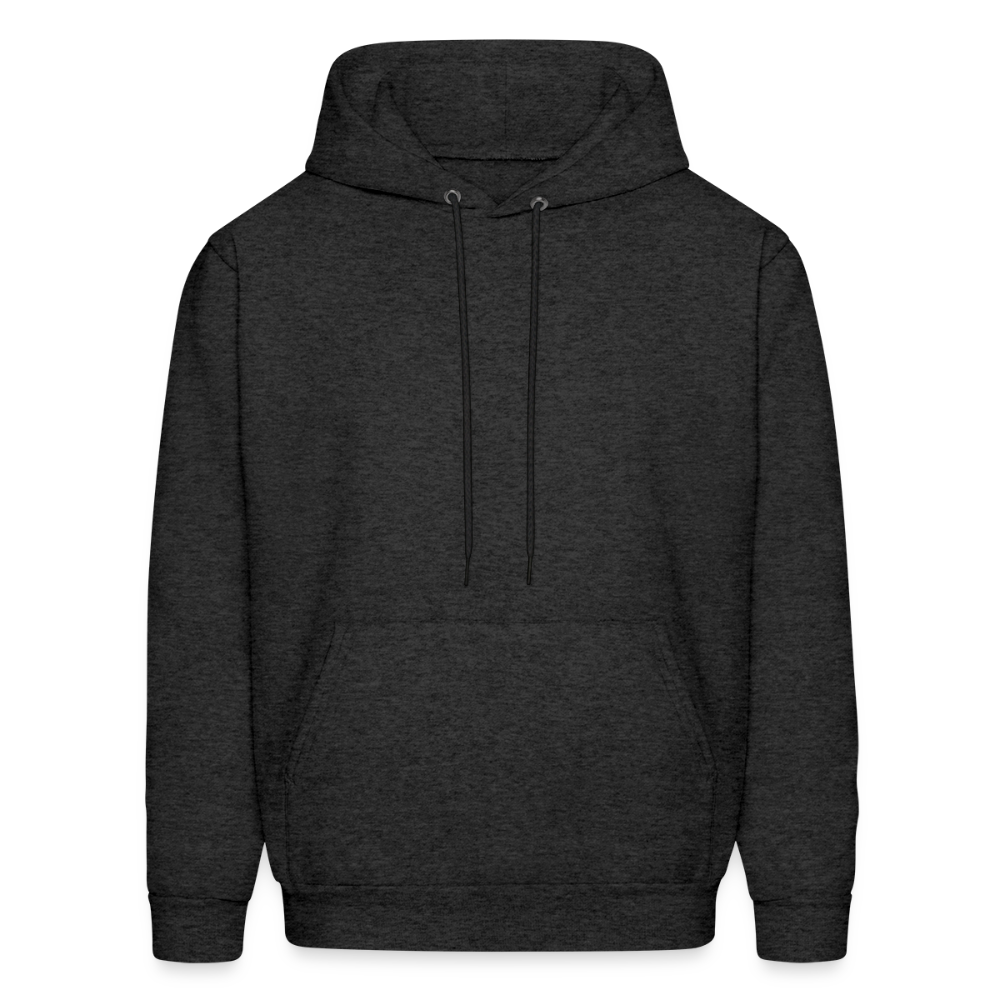 Men's Hoodie - Where Myth Meets Mission (RETRO) - charcoal grey