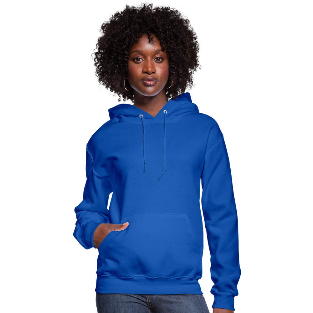 Women's Hoodie - Where Myth Meets Mission (RETRO) - royal blue