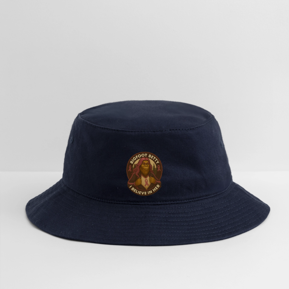 Bucket Hat - I Believe In Her (RETRO) - navy
