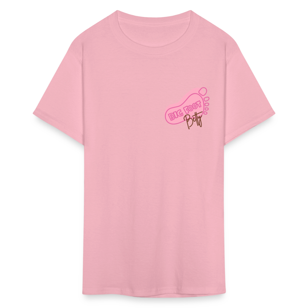 Unisex Classic T-Shirt - BFB FootPrint - pink