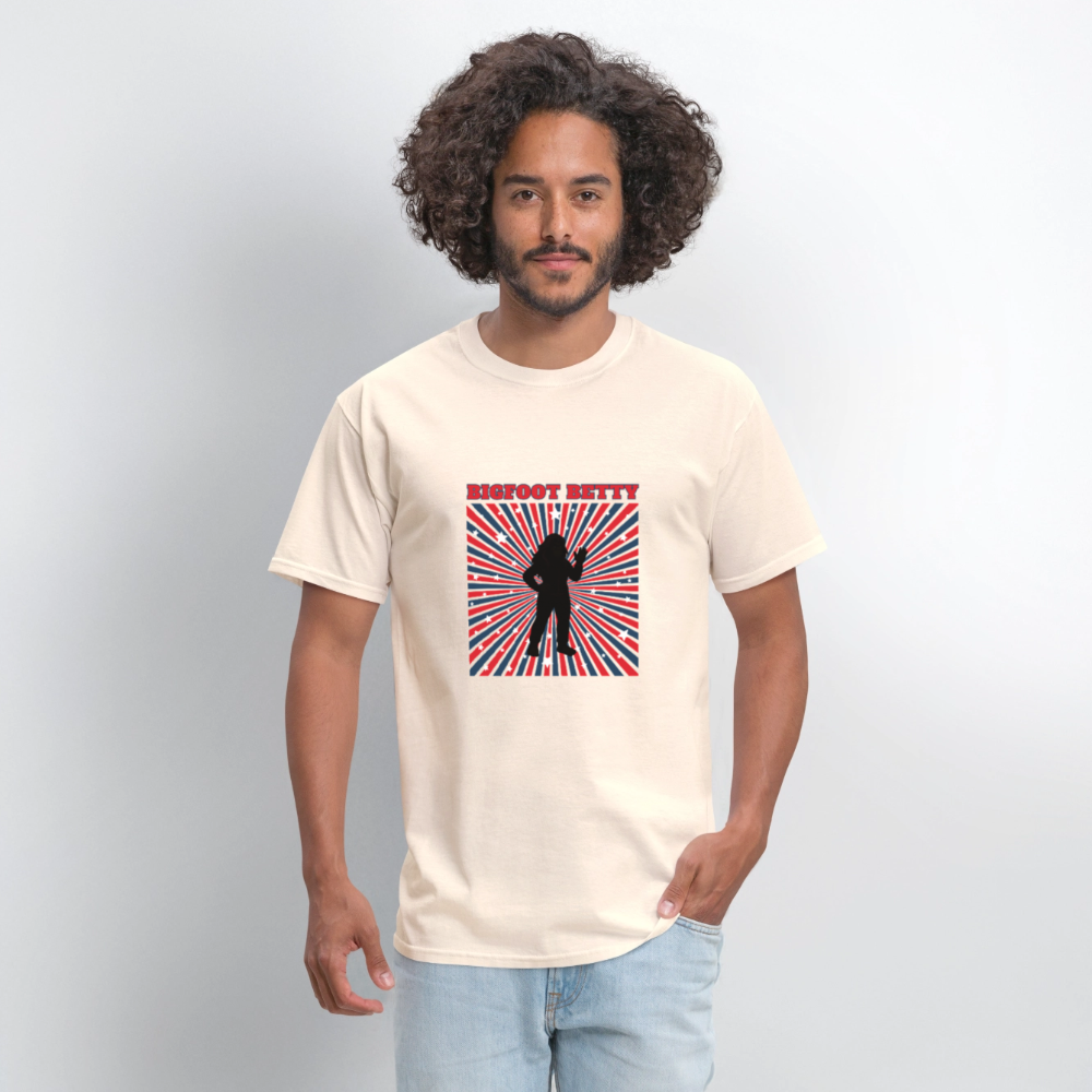 BFB July 4 - Starburst Unisex Classic T-Shirt - natural