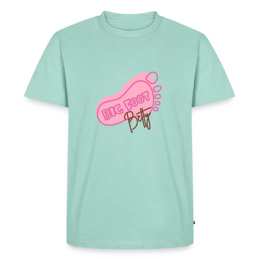 Men's Premium T-Shirt - BFB FootPrint - mint