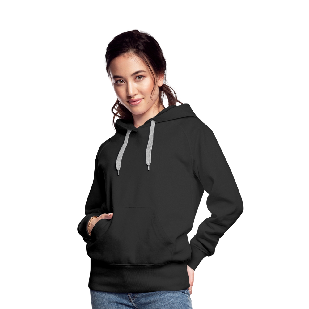 Women’s Premium Hoodie - I Believe In Her (RETRO) - black