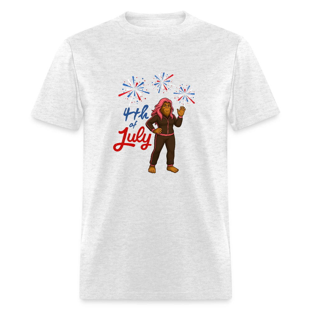 BFB July 4 - Fireworks Unisex Classic T-Shirt - light heather gray