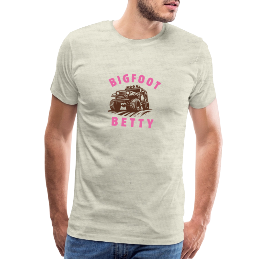 Men's Premium T-Shirt - BFB Jeep - heather oatmeal