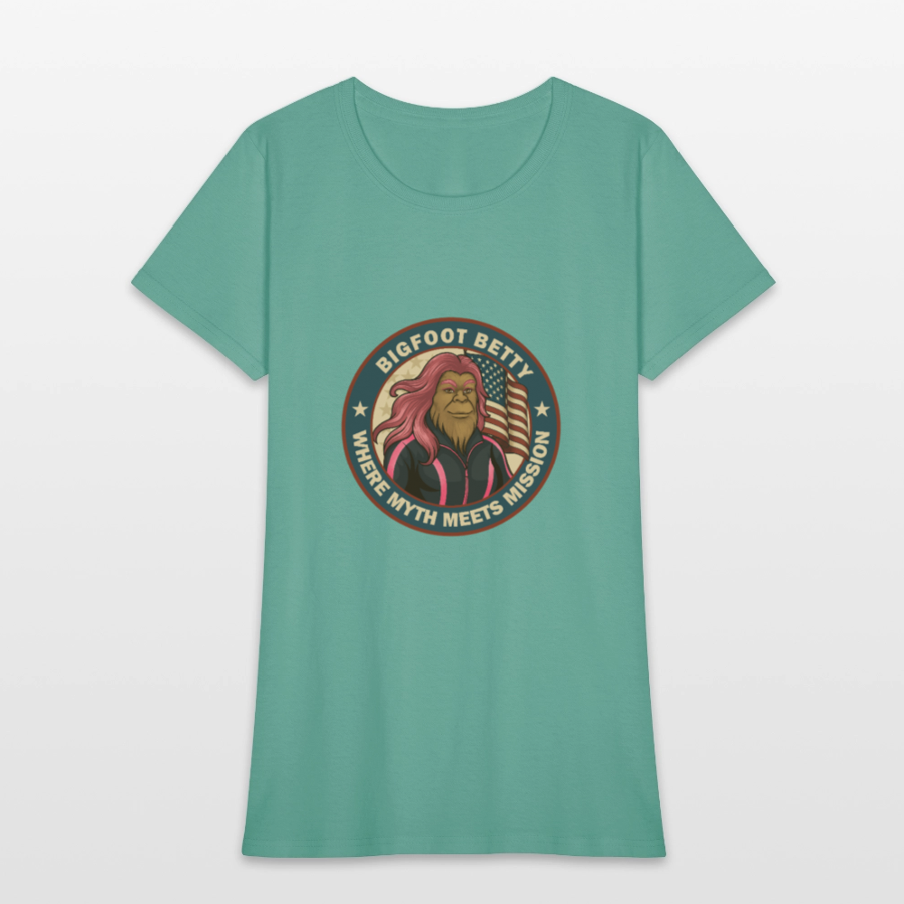 BFB July 4 - Badge Women's T-Shirt - aquatic