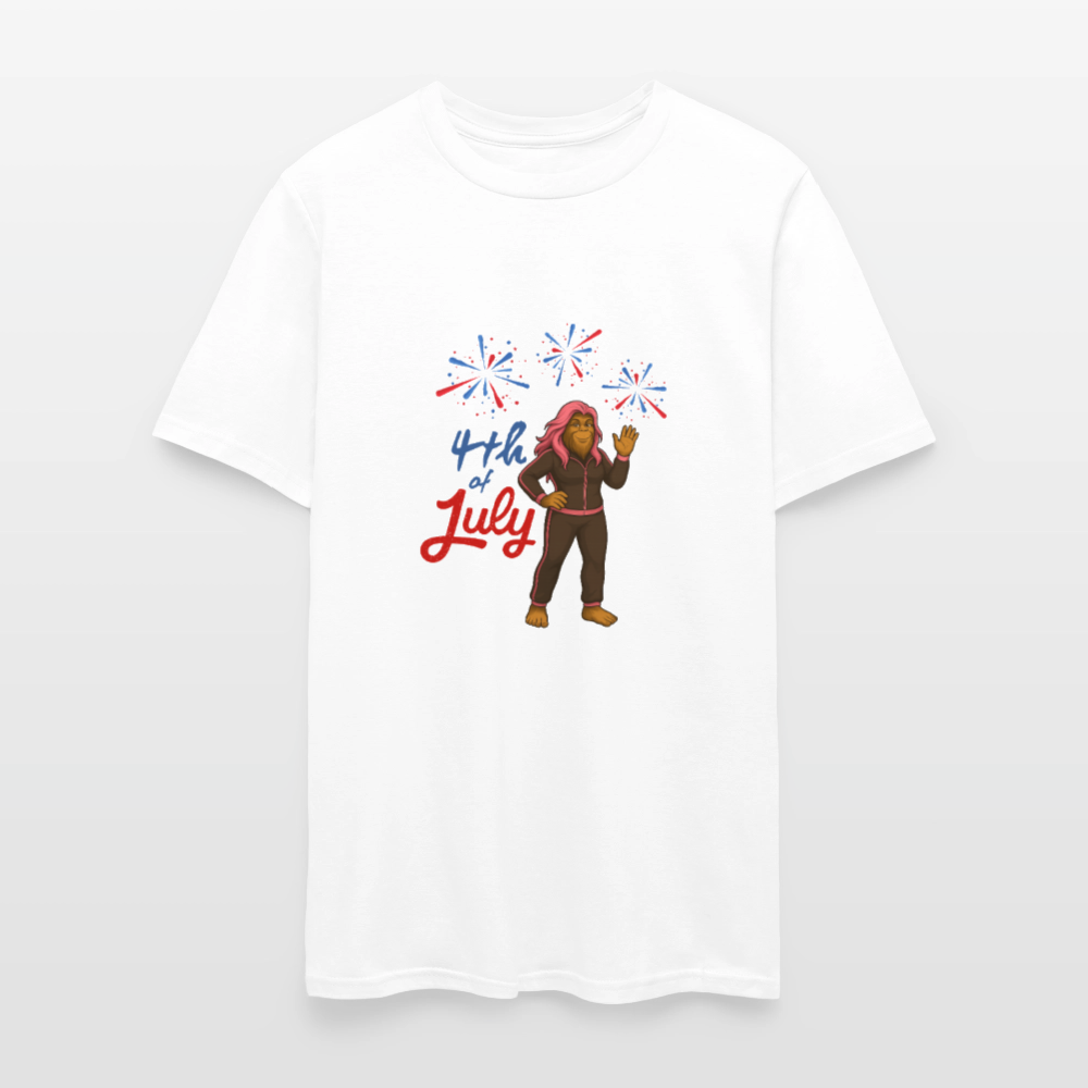 BFB July 4 - Fireworks Unisex Classic T-Shirt - white